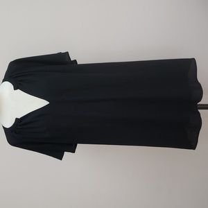 Everyday Chic Black Only The Classics T-shirt Dress, Size Small